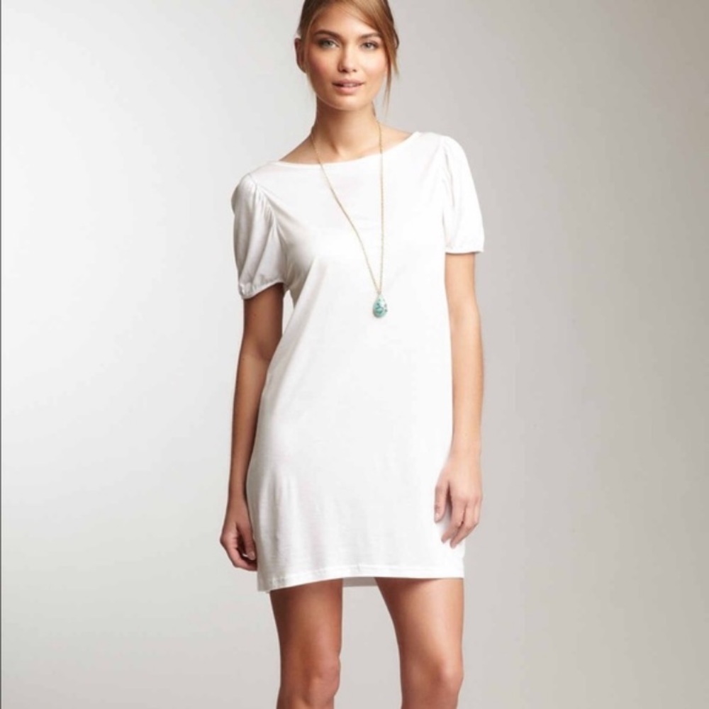 White tunic top